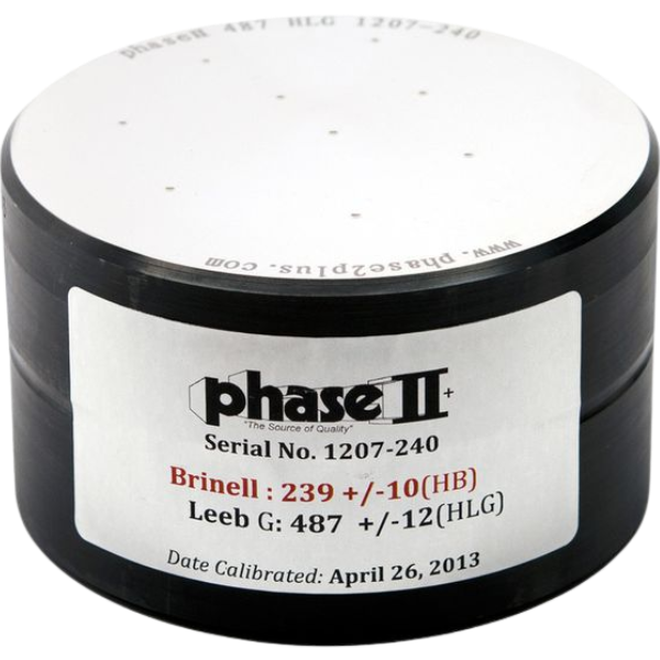 Phase-II รุ่นPHT1100G-01ก้อนเทสบล็อคสำหรับเครื่องวัดความแข็ง,Leeb Test Block for "G" Impact Device,range: 590-670