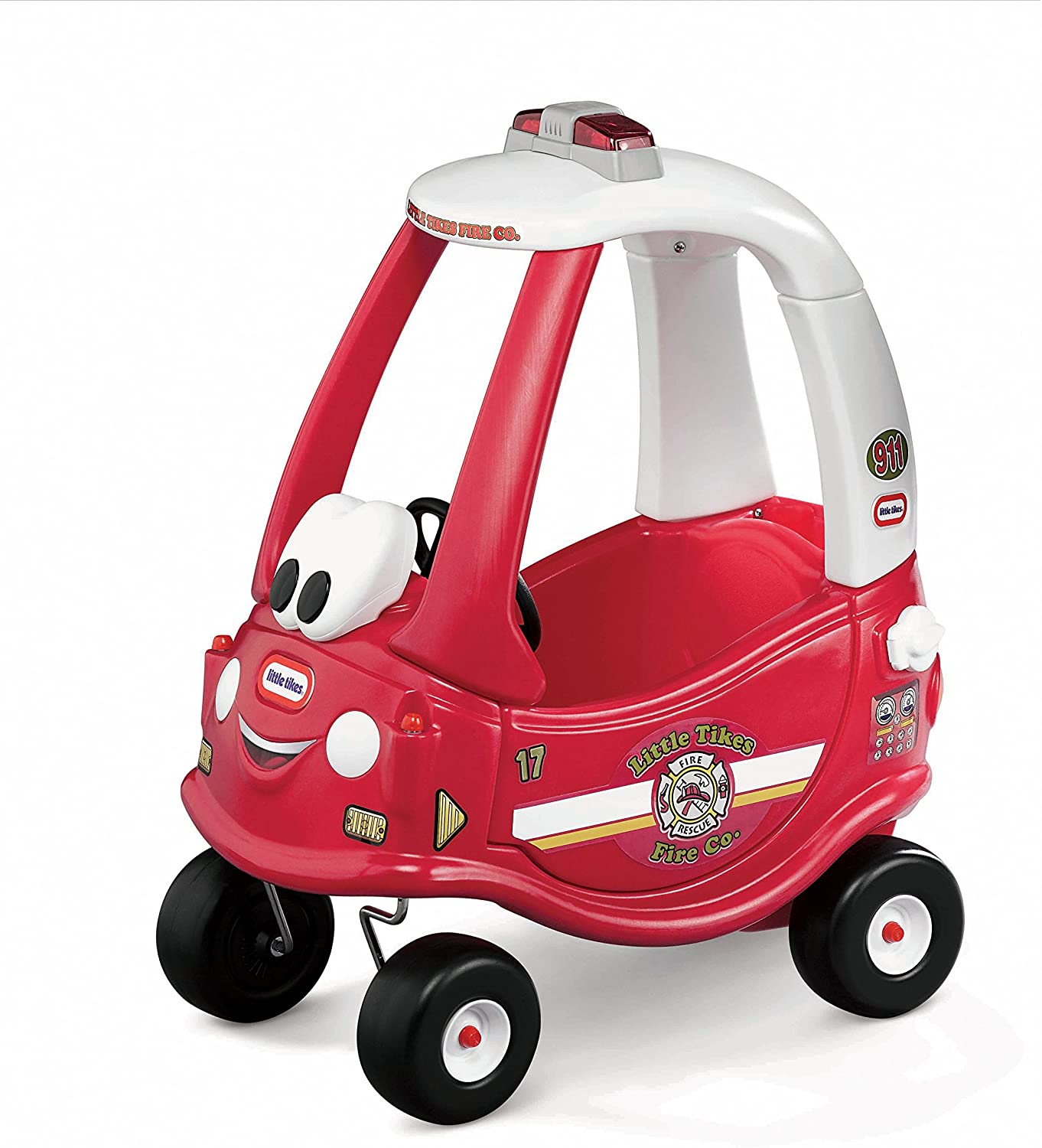 รถขาไถ ผลักเดิน นักผจญเพลิงตัวน้อย Little Tikes Ride & Rescue Cozy Coupe Ride-On