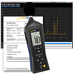 PCE รุ่น322ALEQ-ICA incl. ISO Calibration Certificate Noiseเครื่องวัดบันทึกอุณหภูมิData Logger