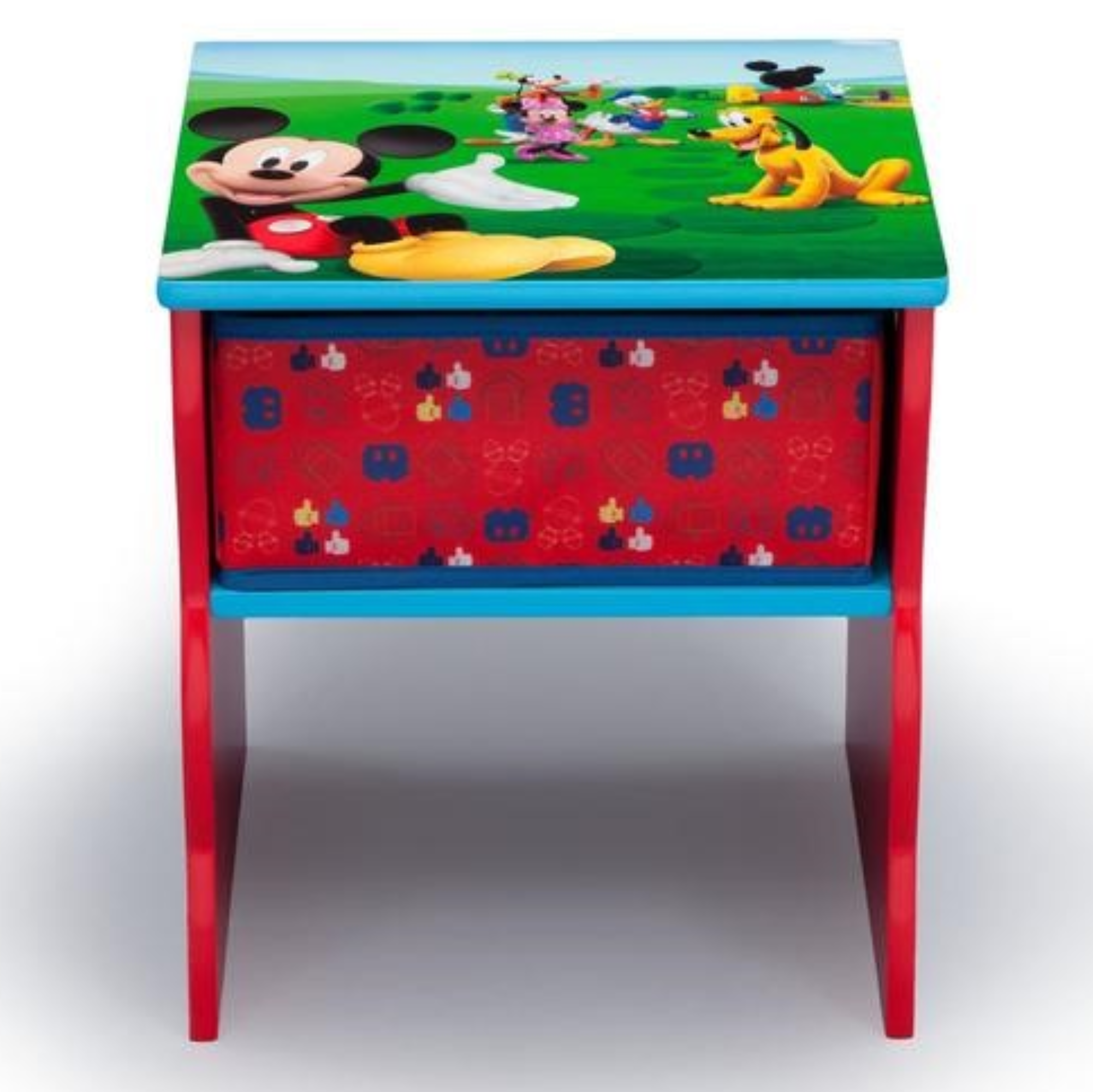 Disney Mickey Mouse Wood Side Table with Storage by Delta Children