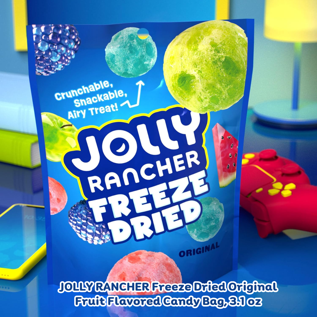 นำเข้า 🇺🇸 ✨ลูกอม Jolly Rancher Freeze Dried Original แบบฟรีซดราย เปรี้ยวหวานถึงใจ ราคา 550 บาท