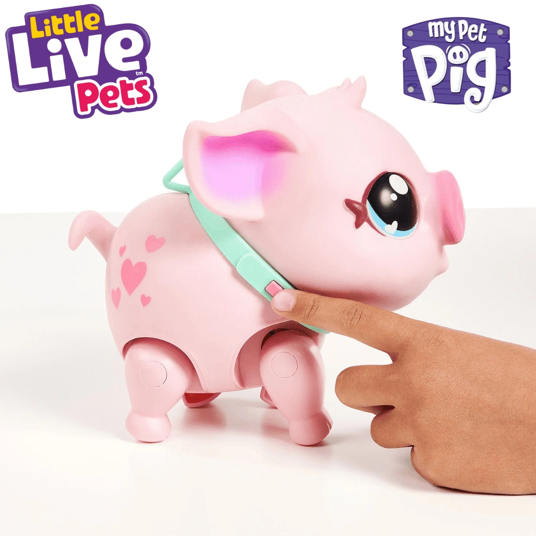 นำเข้า 🇺🇸 🫧ใครว่าหมูไม่น่ารัก🐽 พบกับLittle Live Pets My PET Pig - PigglyPiggly คือลูกหมูอิเล็กทรอนิกส์ตัวใหม่จาก Little Live Pets