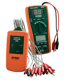 EXTECH CT40:Cable Identifier/Tester Kit ตัวระบุสายเคเบิล / ชุดทดสอบ