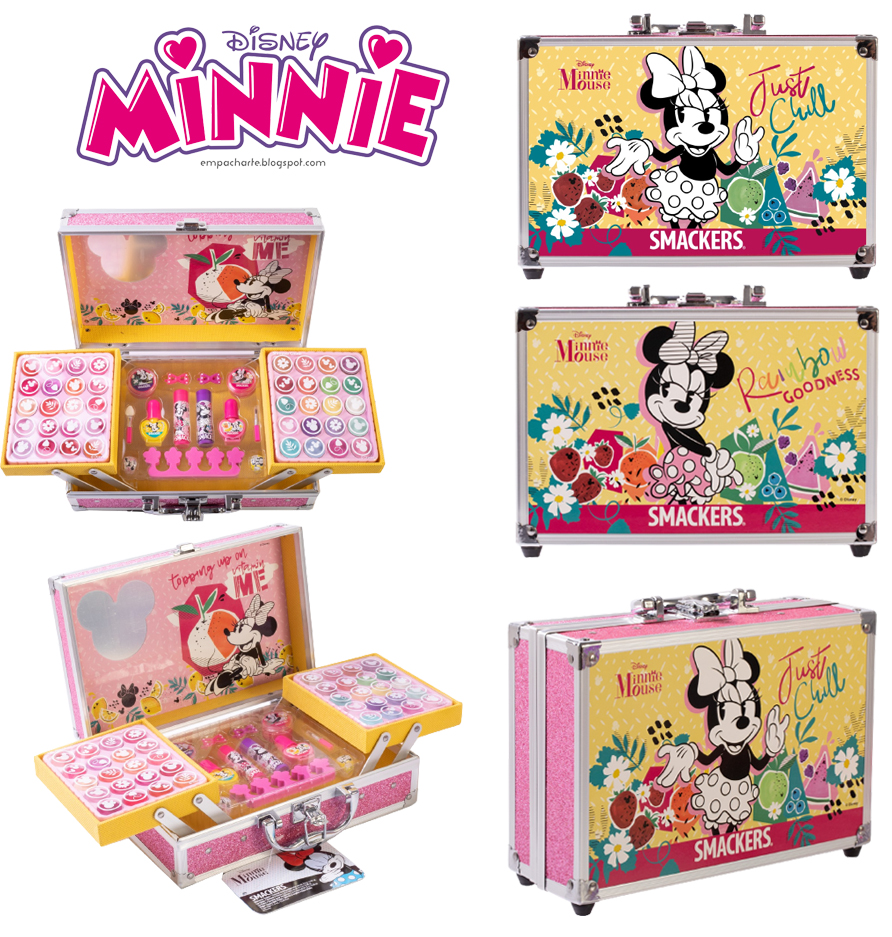 กระเป๋าเครื่องสำอางสำหรับเด็ก Smackers Disney Minnie Mouse Train Case 1,590 บาท