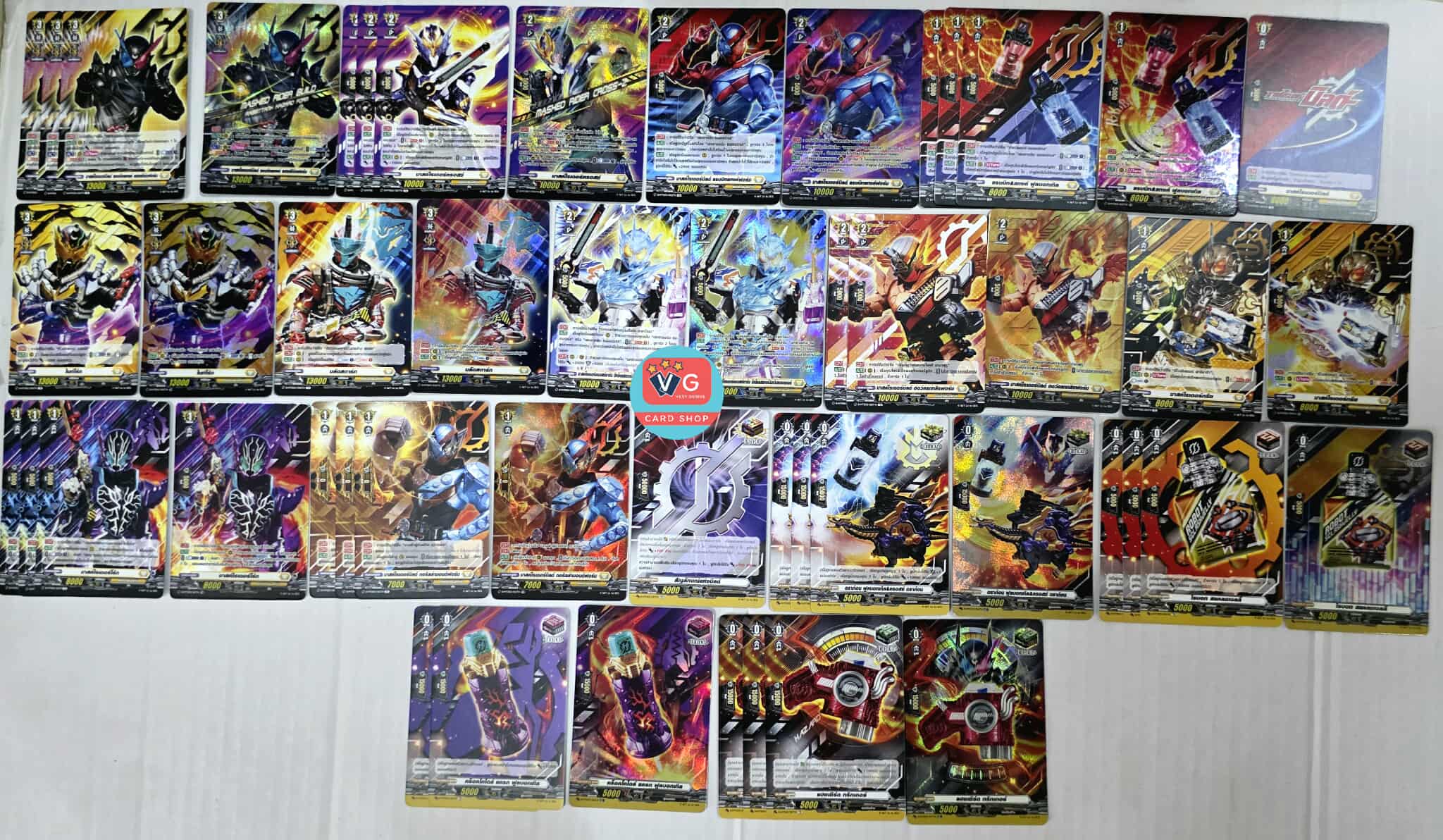 D Masked Rider Trial Deck 2 (D-MTD02) : Masked Rider Build Cardfight vanguard Camen Rider เล่นได้เลย เคเทอร์แซงทัวร์รี่ ซอเซอร์เรส