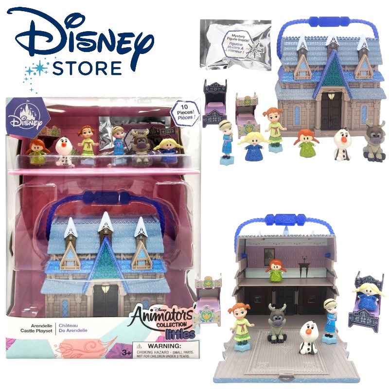ชุดของเล่นปราสาทเจ้าหญิง จาก Shop Disney🇺🇸 Disney Animators' Collection Littles Play Set ราคา 1,250 บาท