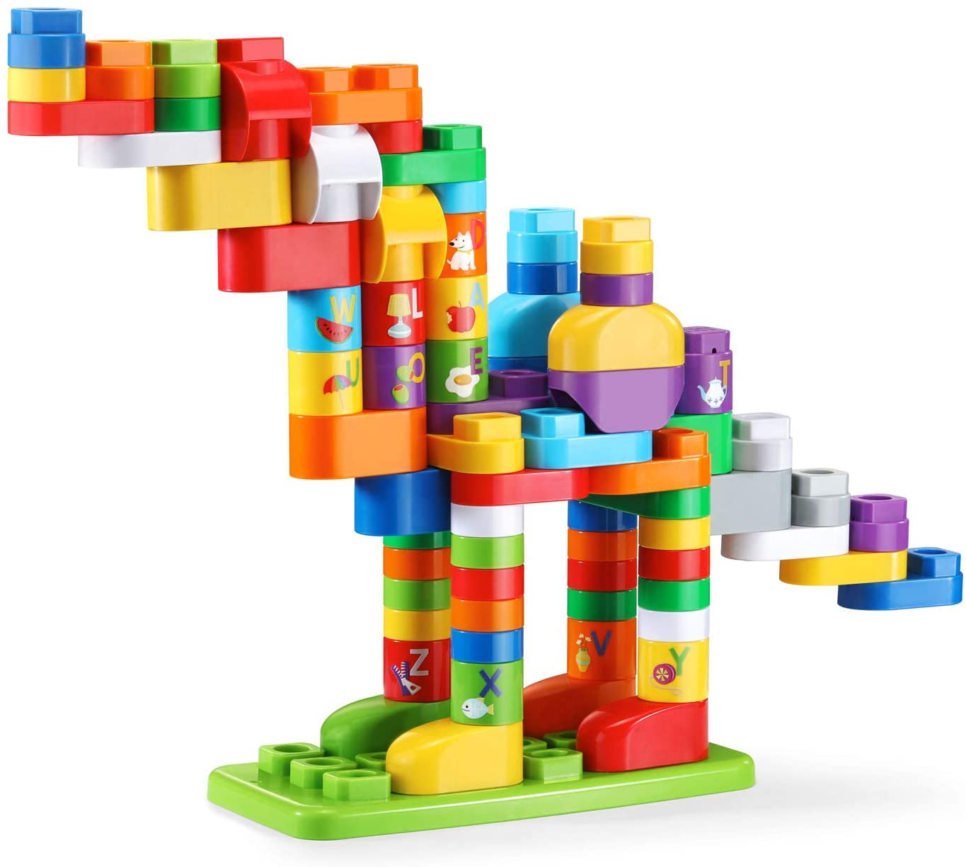 LeapFrog LeapBuilders 81-Piece Jumbo Blocks Box ตัวต่ออิเล็กทรอนิกส์ที่สร้างขึ้นเพื่อการเรียนรู้ ราคา 1790 บาท