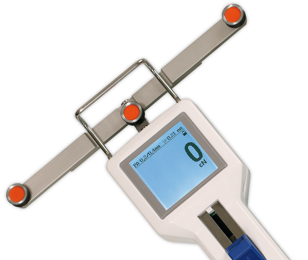 Hans-Schmidt รุ่น DTS-5000 เครื่องวัดความตึงดิจิตอลแบบพกพา,Hand-held digital tension meter,meas.range:50～5000cN #DST type