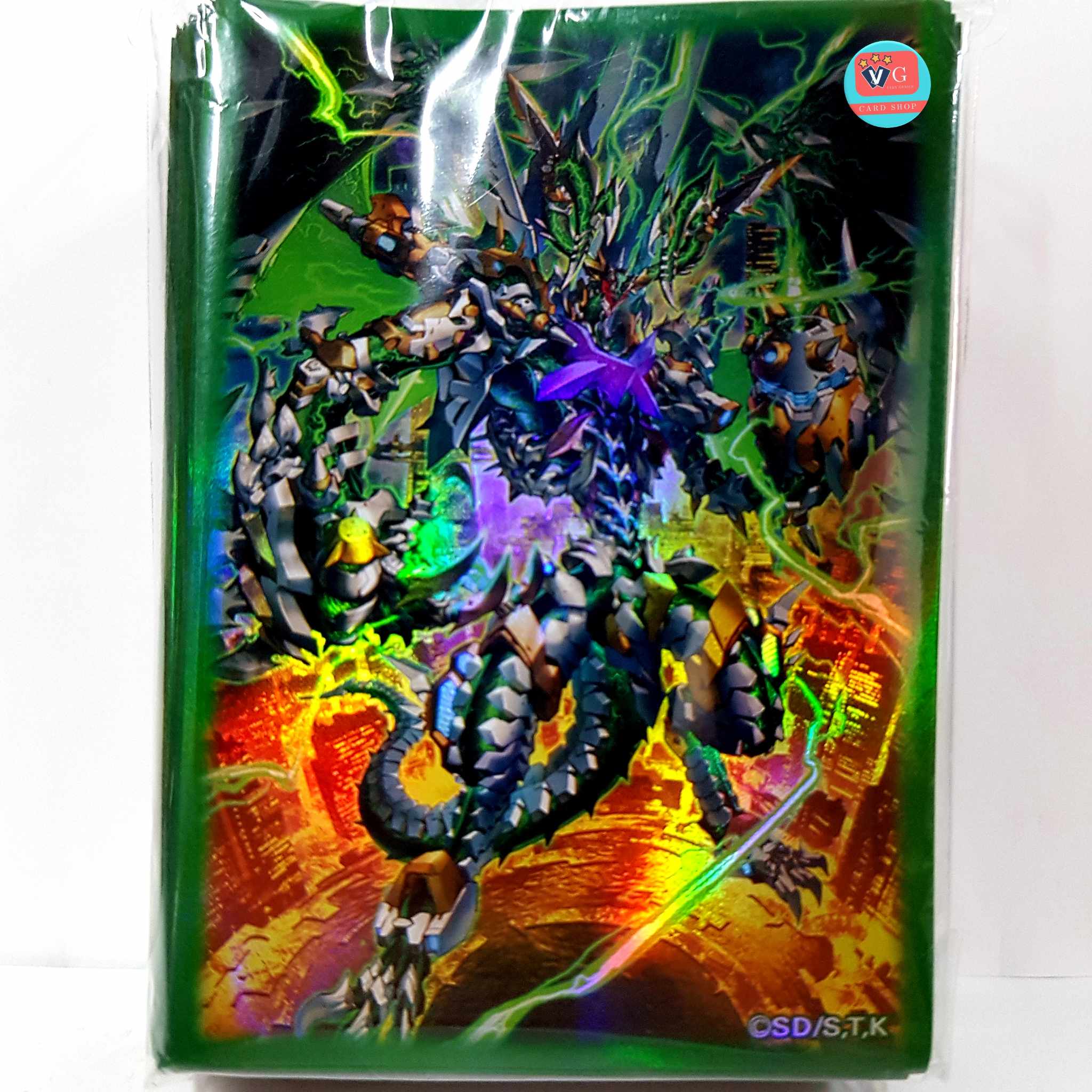 สลีฟ ซองใส่การ์ด ขนาดแวนการ์ด Psychic End Punisher Sleeves 50 ซอง YuGiOh KONAMI OFFICIAL ใช้แข่งงาน KK ไม่ได้
