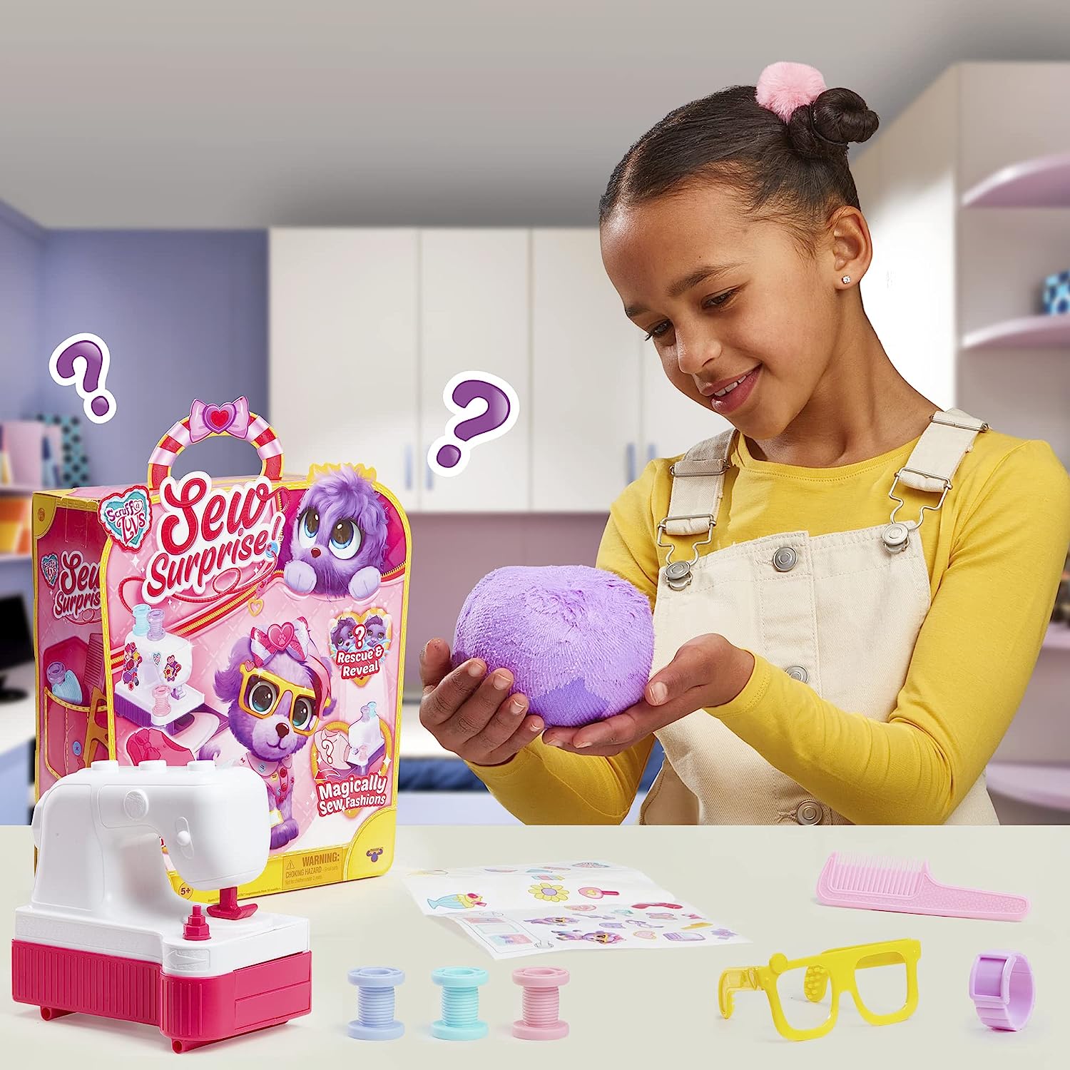 Little Live Pets | Scruff-a-Luvs Sew Surprise - ม่วง ราคา : 1,490 บาท