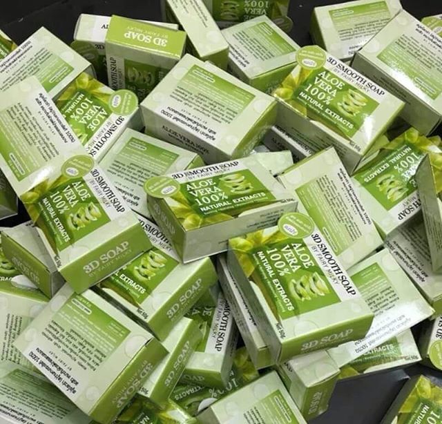 สบู่ว่านมหาเสน่ห์ 3D SOAP (Alo vera100% by fairy milky รุ่นใหม่)