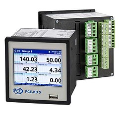 PCE รุ่นKD5Multi Channelเครื่องวัดบันทึกอุณหภูมิData Logger