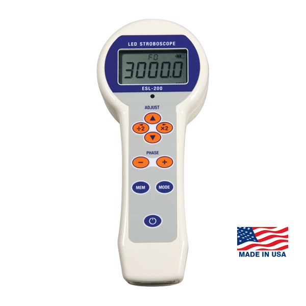 Imada รุ่นESL-200เครื่องวัดความเร็วรอบดิจิตอลขนาดกระทัดรัด,Pocket LED Strobe,Meas.range:0～150,000fpm/rpm.