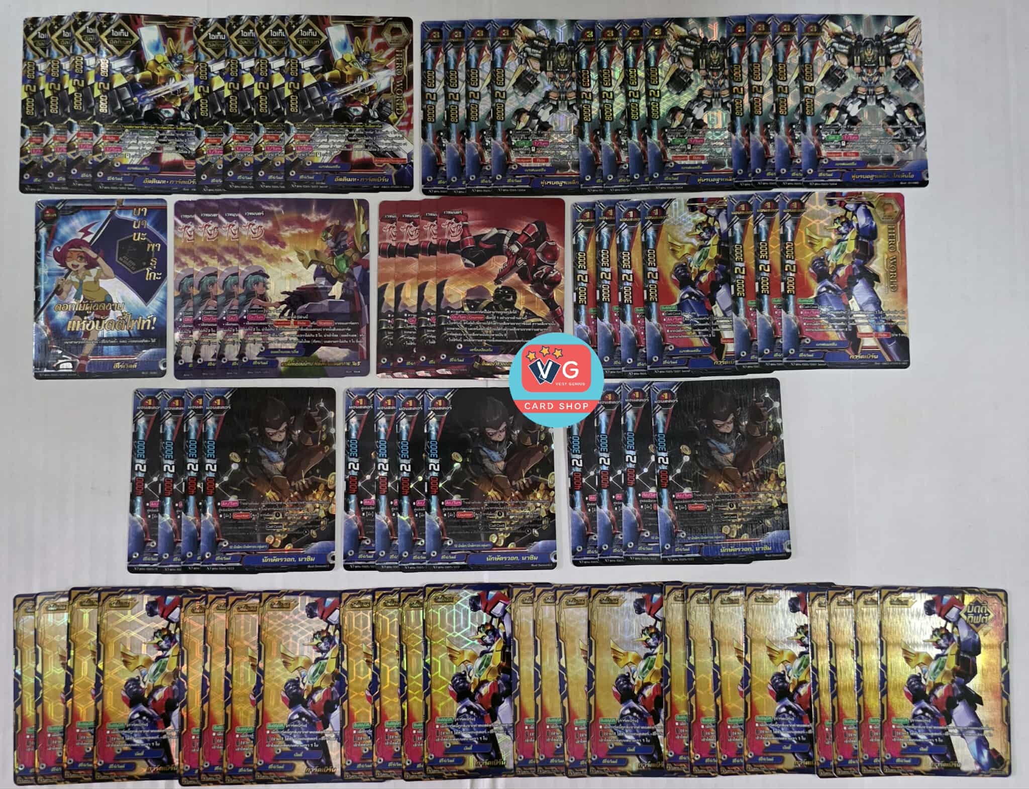 N-TD05 ฮีโร่เวิลด์ เบรฟแมชชีน N-TD06 สตาร์ดราก้อนเวิลด์ แจ็คไนฟ์ บัดดี้ไฟท์นิวไดร์ฟ Buddyfight New Drive