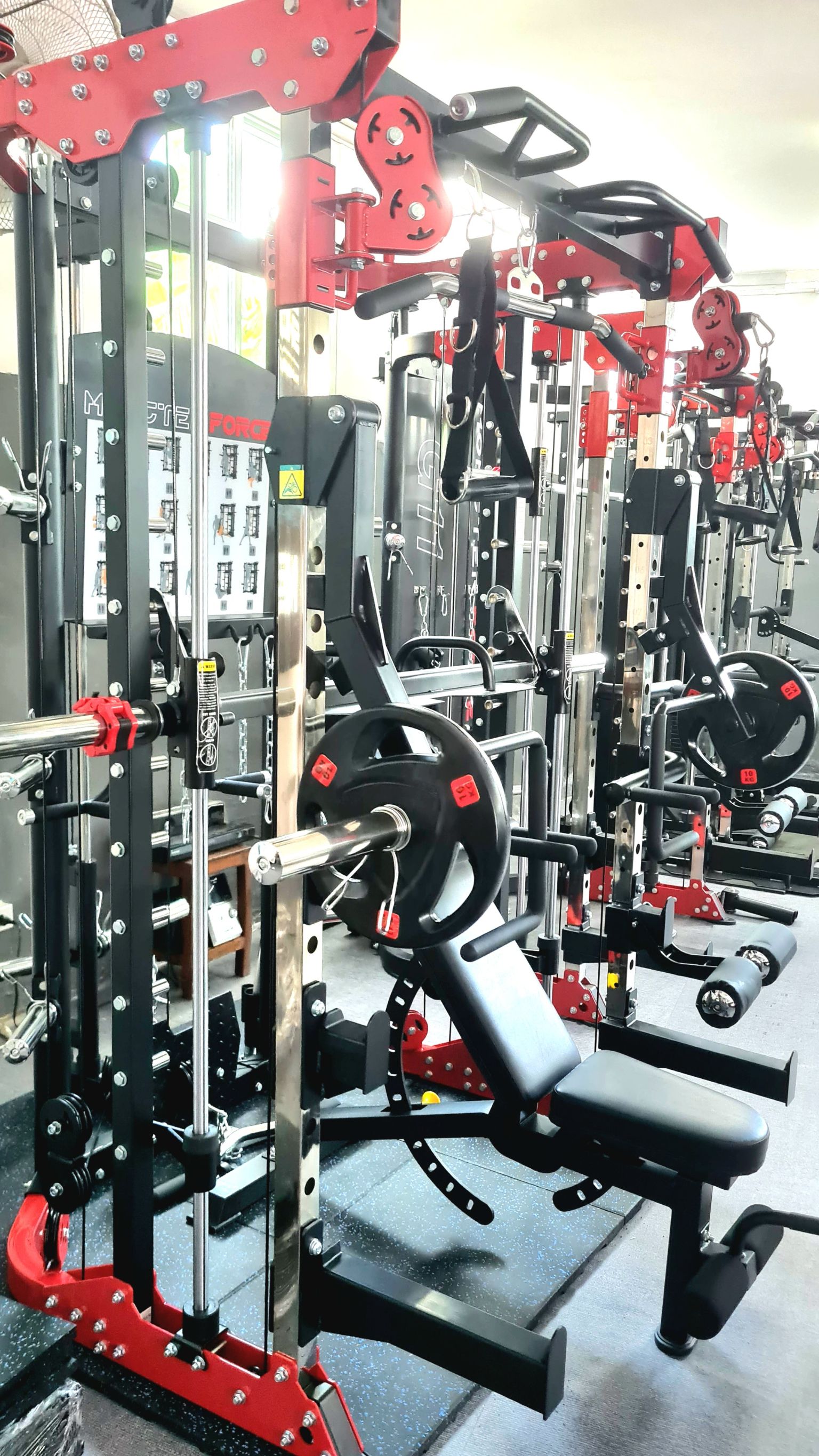 Jammer Arms แจมเมอร์ อาร์ม อุปกรณ์เสริมใช้กับ Smith Machine MONSTER FORCE G11 สมิทแมชชีนG11