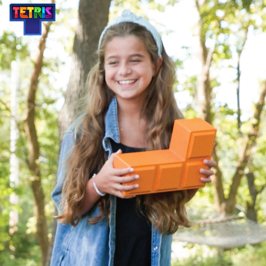 นำเข้า 🇺🇸 ✨Tetris ยักษ์ เกมสำหรับทุกคนในบ้าน🧱 Tetris XL Tumble Game ขนาด 6 ฟุต ราคา 7,590 บาท ค่าส่งเอกชน 350 บาท