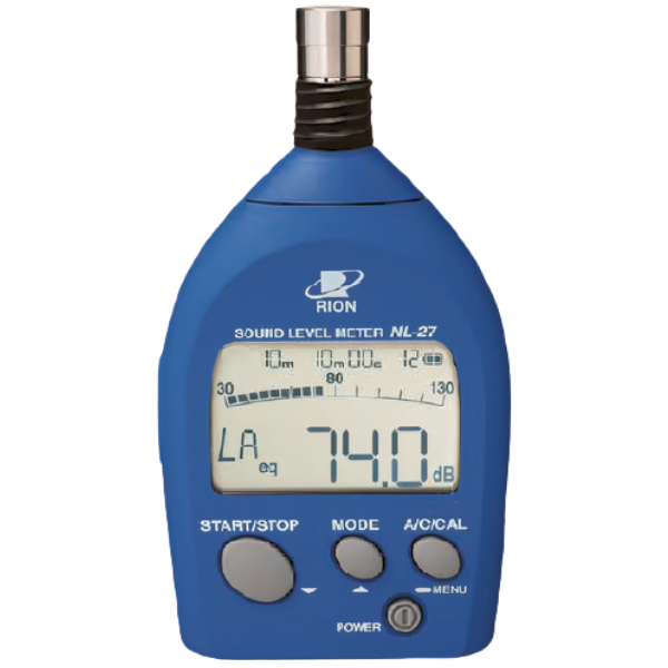 Rion รุ่นNL-27เครื่องวัดระดับเสียงOrdinary sound level meter NL-27 Class 2