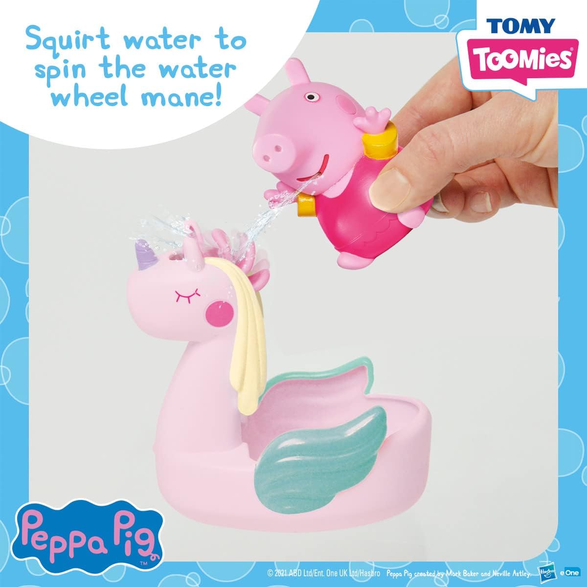 ใหม่ของเล่นในน้ำ🐷🦄 นำเข้า🇺🇸 TOMY Toomies Peppa Pig Baby Bath Set-ของเล่น Peppa Pig Set ครอบครัว ราคา 1,590 บาท
