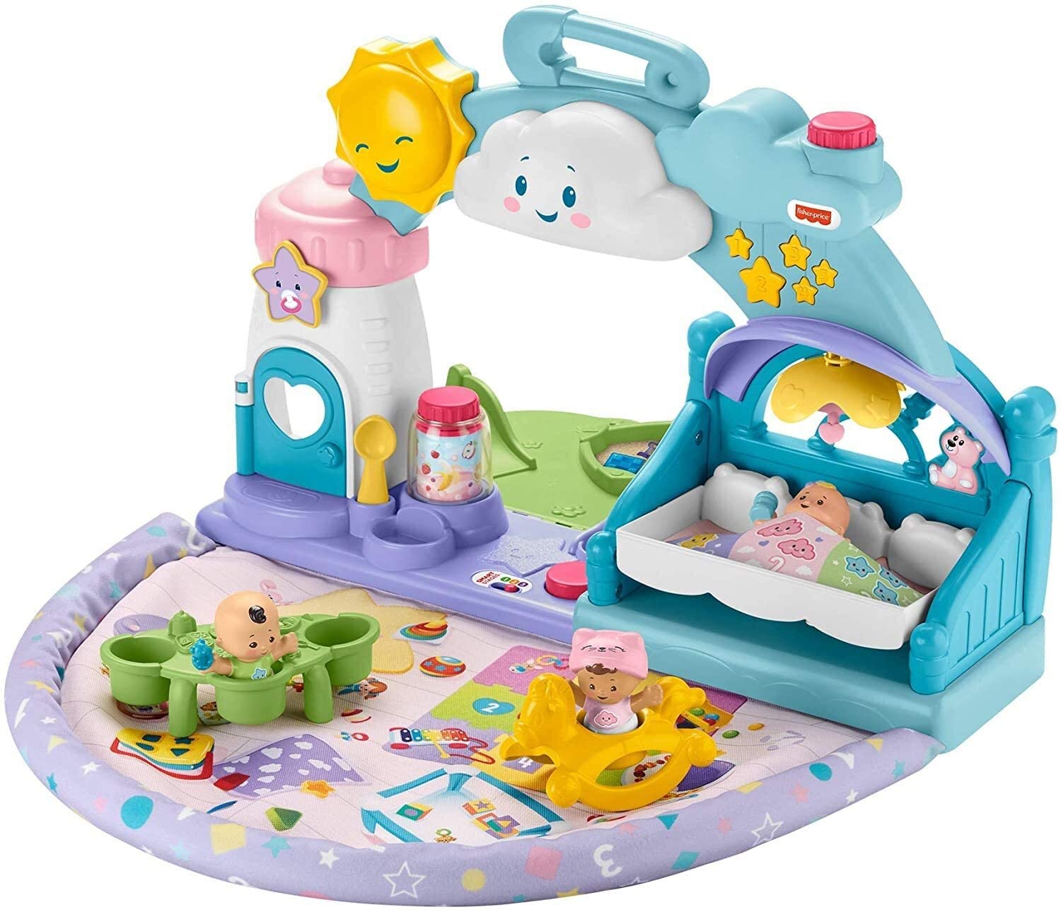 ชุดของเล่นพร้อมดนตรีพร้อม Fisher-Price Little People 123 Babies Playdate ราคา 2,990 - บาท