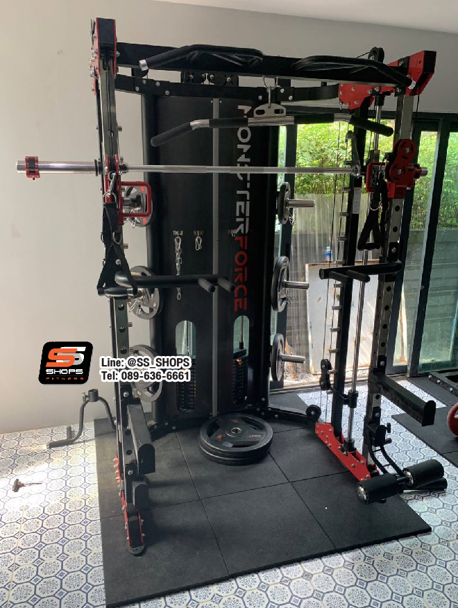 Jammer Arms แจมเมอร์ อาร์ม อุปกรณ์เสริมใช้กับ Smith Machine MONSTER FORCE G11 สมิทแมชชีนG11