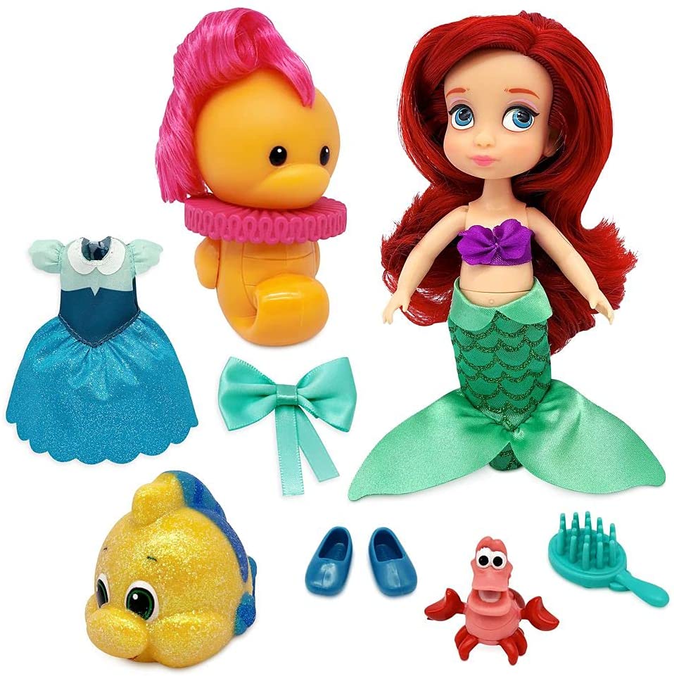 ชุดของเล่นตุ๊กตาจิ๋ว – เงือกน้อย Disney Ariel Animators' Collection ราคา 990 บาท