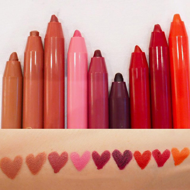 VELVET MATTE LIP DEFINER Summer Ice Cream Party Mille ลิปสติกมาในรูปแบบดินสอแบบหมุน
