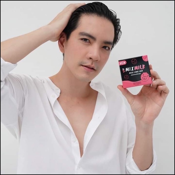 สบู่มิกซ์มิลล์ Mix Milk Scrub Soap