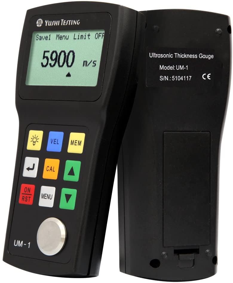 YUSHI UM-1D วัดความหนาแบบอัลตราโซนิคย่านการวัด 0.8mm -300mm /UM-1D Ultrasonic Thickness Gauges Range 0.8mm to 300mm