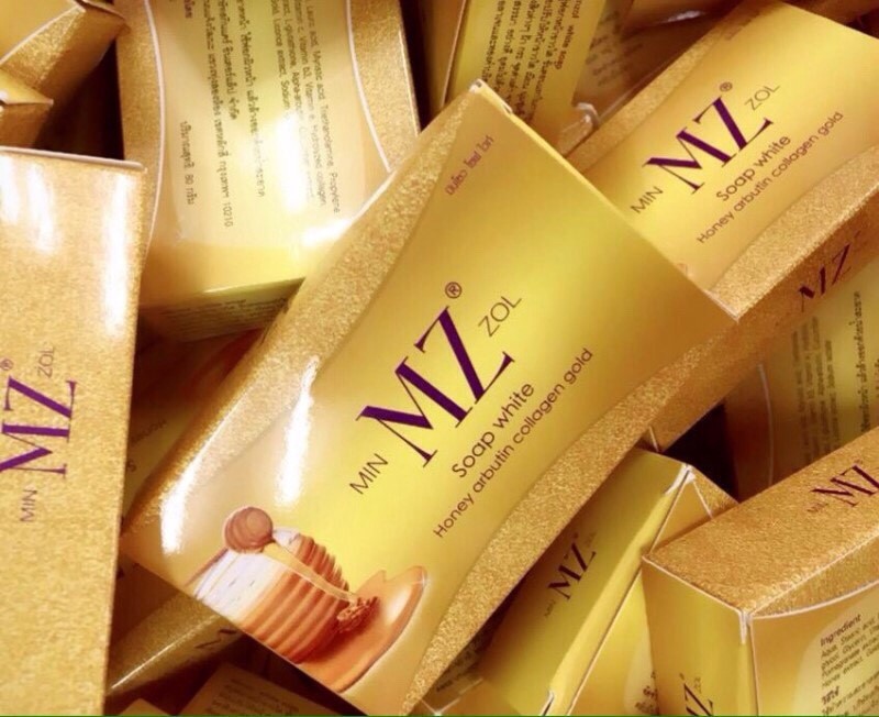 สบู่มินโซว (minzol White Soap)
