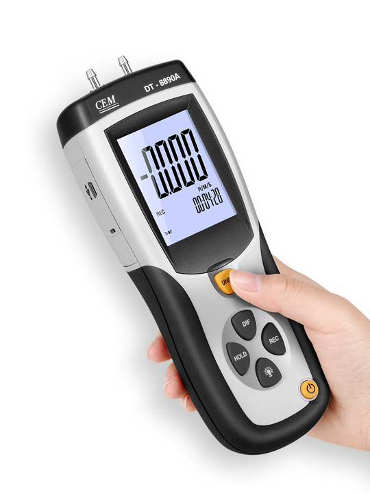 CEM instruments DT-8890 / 8890A / 8890B / 8890C Manometer ความดัน