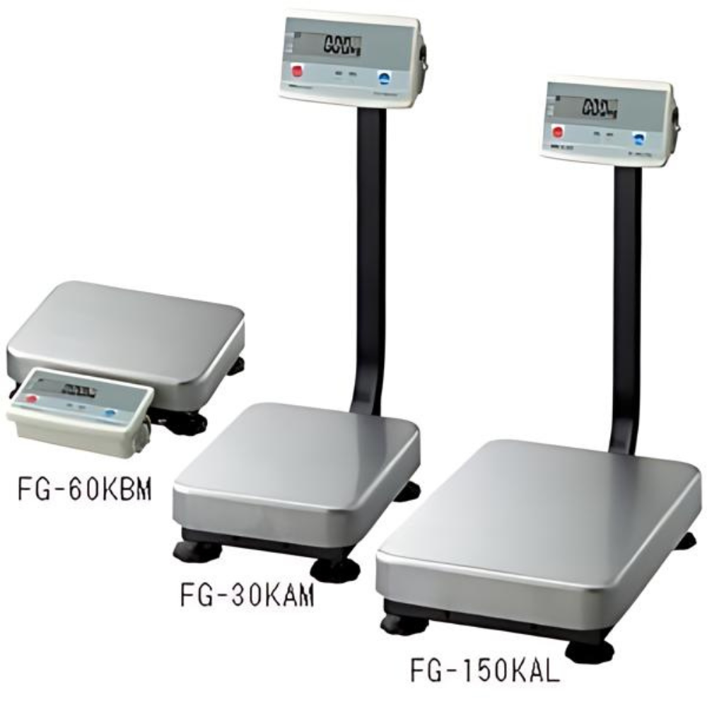 A&D รหัส FG60KAL เครื่องชั่งน้ำหนักดิจิตอลแบบตั้งพื้น,Digital platform scales with large platform and column,pan size:390x530(mm) ,weight capacity:60Kg