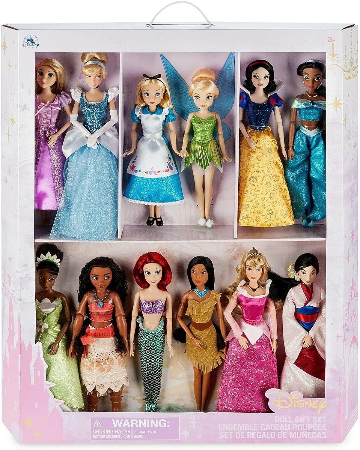 ชุดของขวัญคอลเลกชันตุ๊กตา Disney Classic Doll Collection Gift Set of 12 – 11” - 2021 - Classic Dolls