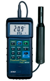 EXTECH รุ่น 407510: Heavy Duty Dissolved Oxygen Meter with PC interfa เครื่องวัดออกซิเจนละลายหนักพร้อมการเชื่อมต่อกับ PC