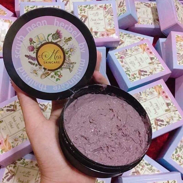สครับนีออน (SCRUB NEON Herbel 2in1) ทั้งขัดทั้งอาบใน 1 เดียว