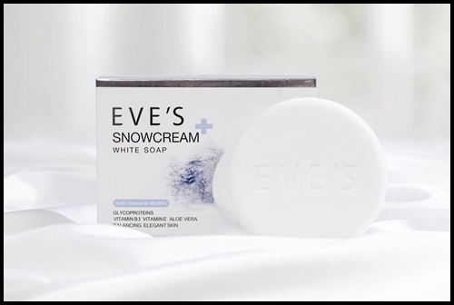 สบู่อีฟส์ Eve's Snowcream White Soap