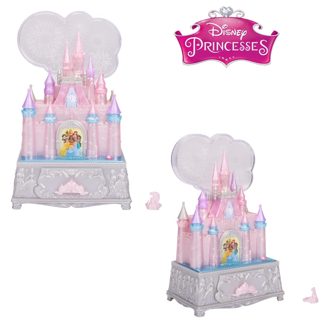 นำเข้า 🇺🇸 กล่องเครื่องประดับ Disney Princess Jewelry Box for Girls พร้อมดนตรีและการแสดงแสงสี ราคา 2,290 บาท