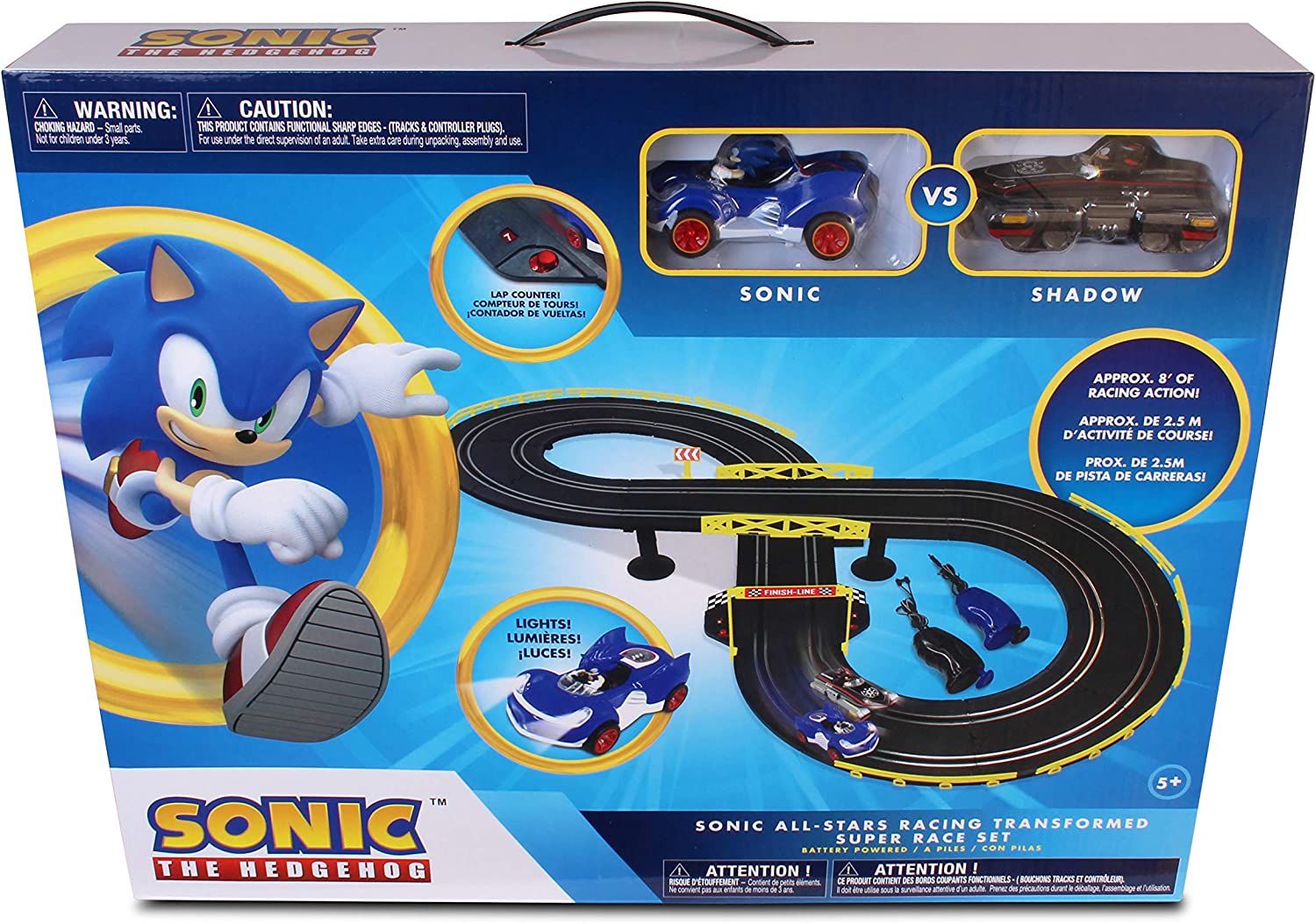 ชุดแข่งรถNKOK Sonic & Shadow RC Slot Car Set Race Set Vehicle ราคา2,990 บาท