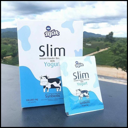 มีมิลค์ นมผอม นมเปรี้ยวลดน้ำหนัก Me Milk Slim Yogurt