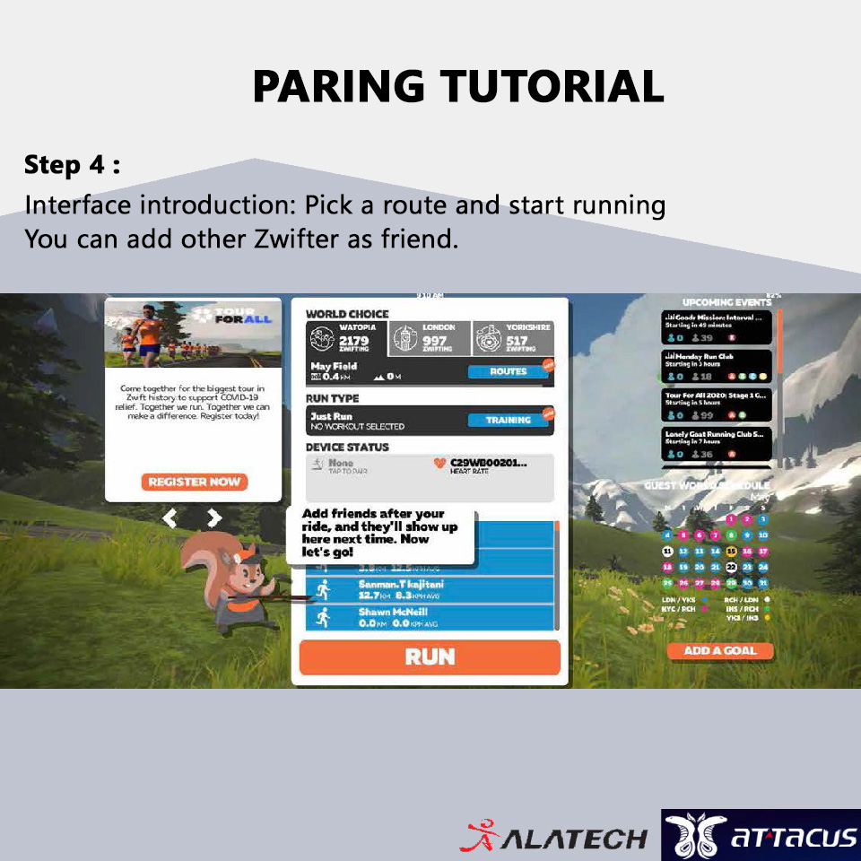 ลู่วิ่งไฟฟ้า Alatech / Attacus AT500 (Taiwan)