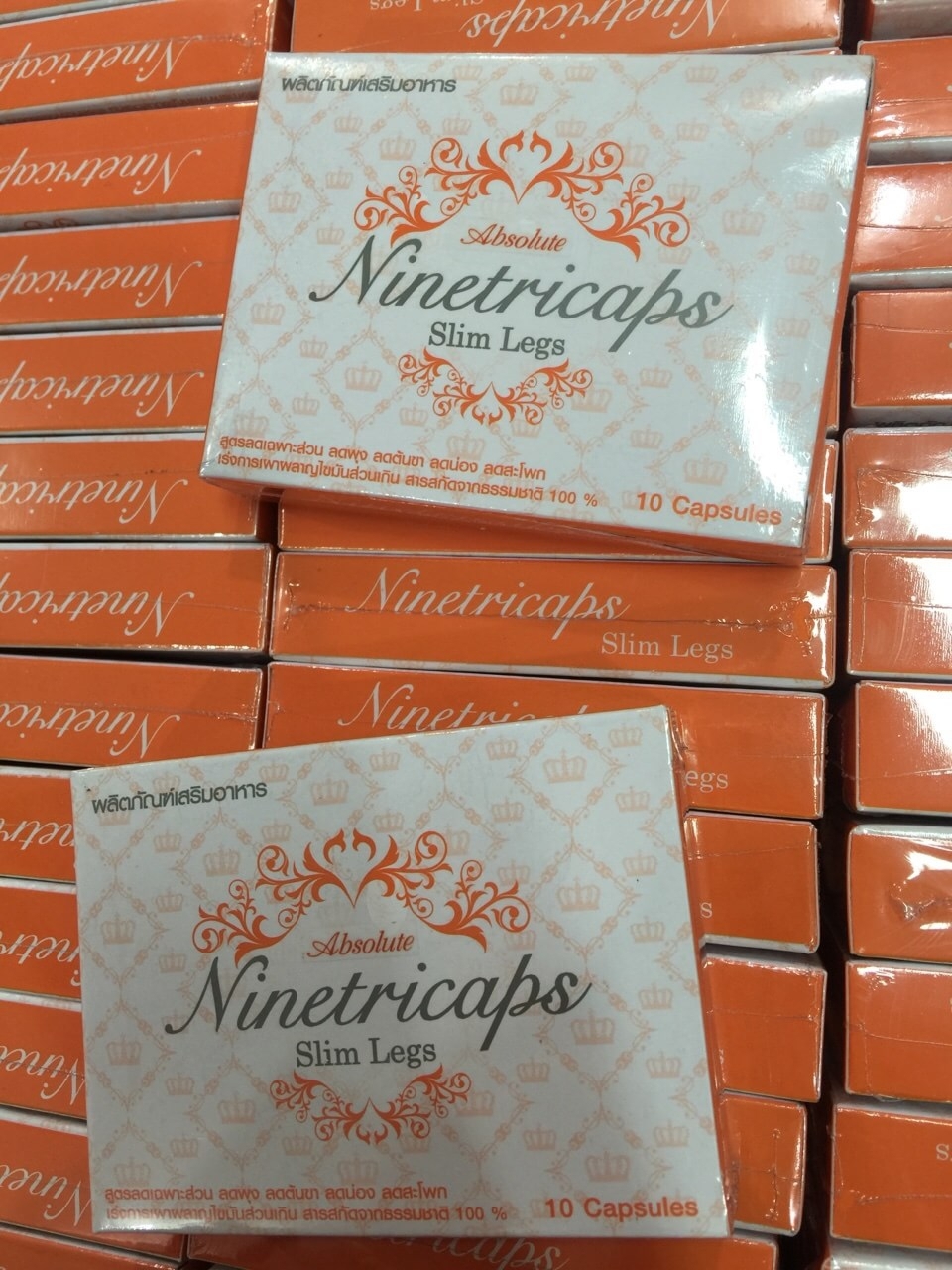 NINETRICAPS SLIM LEGS (ไนท์ติแคป สลิม เล็กซ์) ลดแขน ลดขา ของแท้