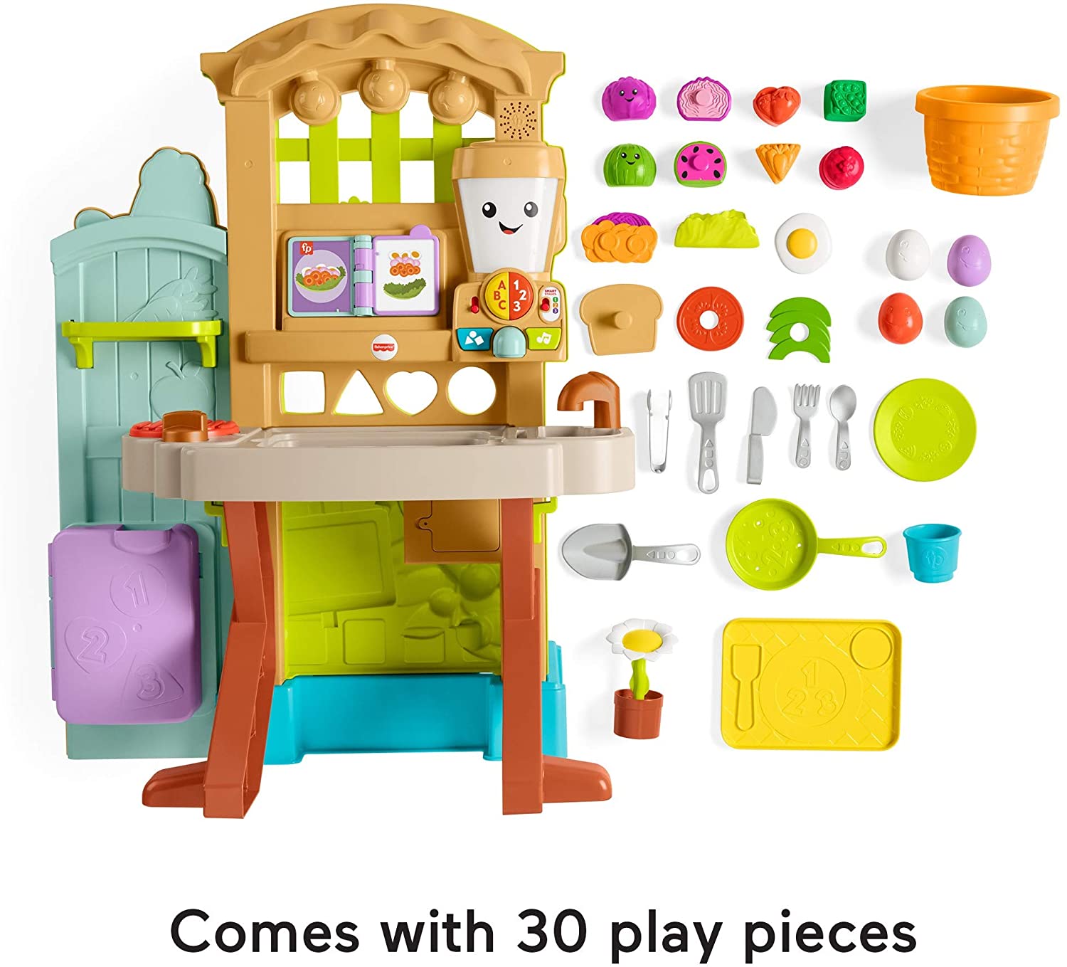 จากฟาร์มสู่ครัว Fisher-Price Laugh & Learn Grow-the-Fun Garden to Kitchen ราคา 4,390 บาท