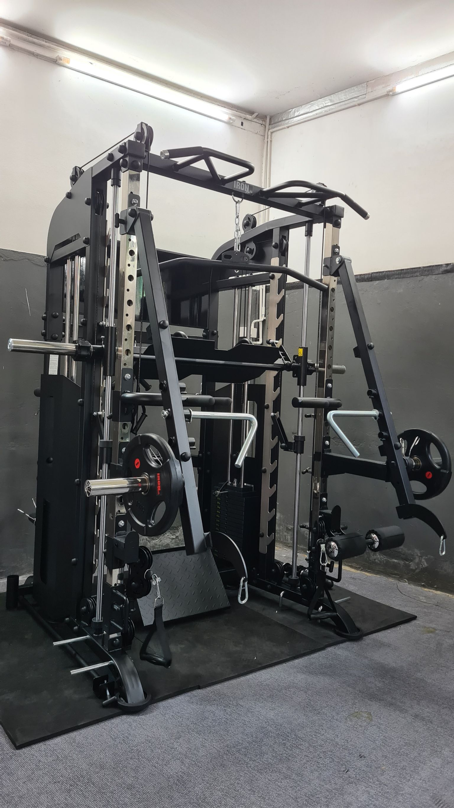 สมิทแมชชีน i5 Flow Jammer arms,+ม้านั่ง819A + แผ่นหุ้มยาง, Fullset, Smith Machine i5 Flow Jammer