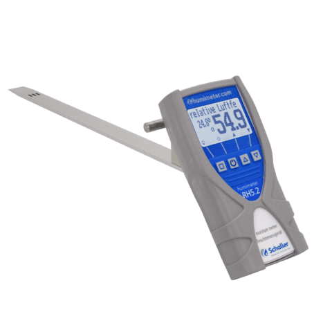 Schaller รุ่น RH-5.2 เครื่องวัดความชื้นกระดาษ,Paper moisture meter,Humidity:0～100%,Resolution:0.1%,with angled sword sensor