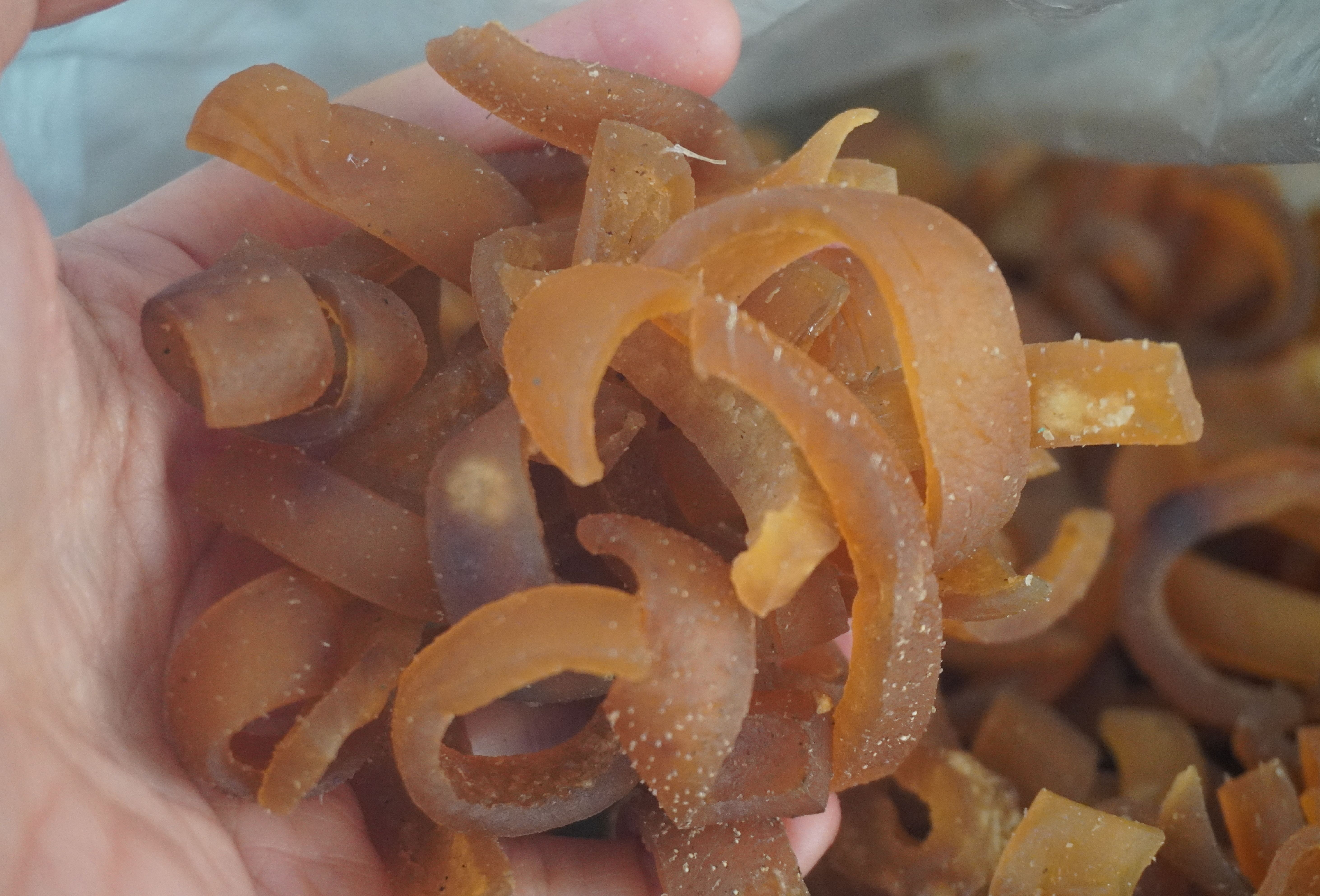 แคบหมูไร้มัน สูตรไทยใหญ่ ขนาด 50 กรัม อบในหม้อไร้น้ำมันได้ แคบหมูไร้มัน แคบหมูปรุงรส (ชนิดแห้ง ยังไม่ได้ทอด) อร่อยถูกปาก ยังไม่ได้ทอด แคบหมูไร้มันกึ่งสำเร็จรูป Pork rind, Pork crackling สูตรเด็ดไม่ซ้ำใคร