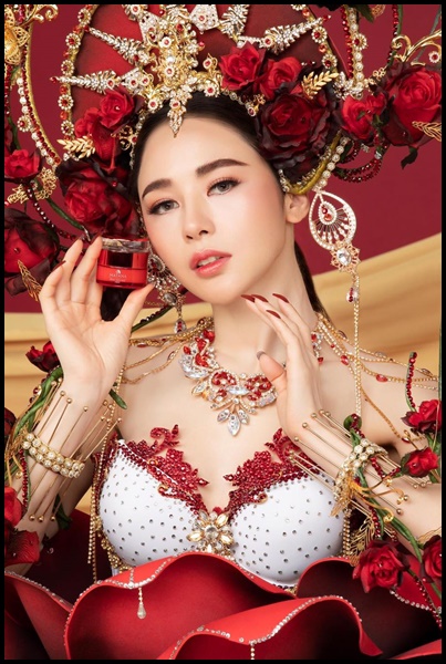 ครีมกุหลาบอาบแสงจันทร์ มัทนา Matana Honey Moon Rose Cream