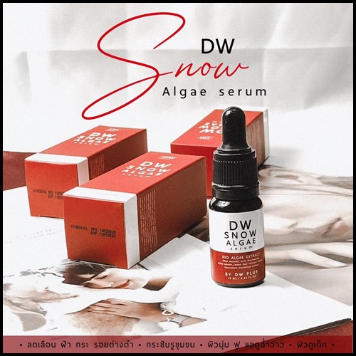 DW Snow Algae Serum เซรั่มสาหร่ายหิมะ