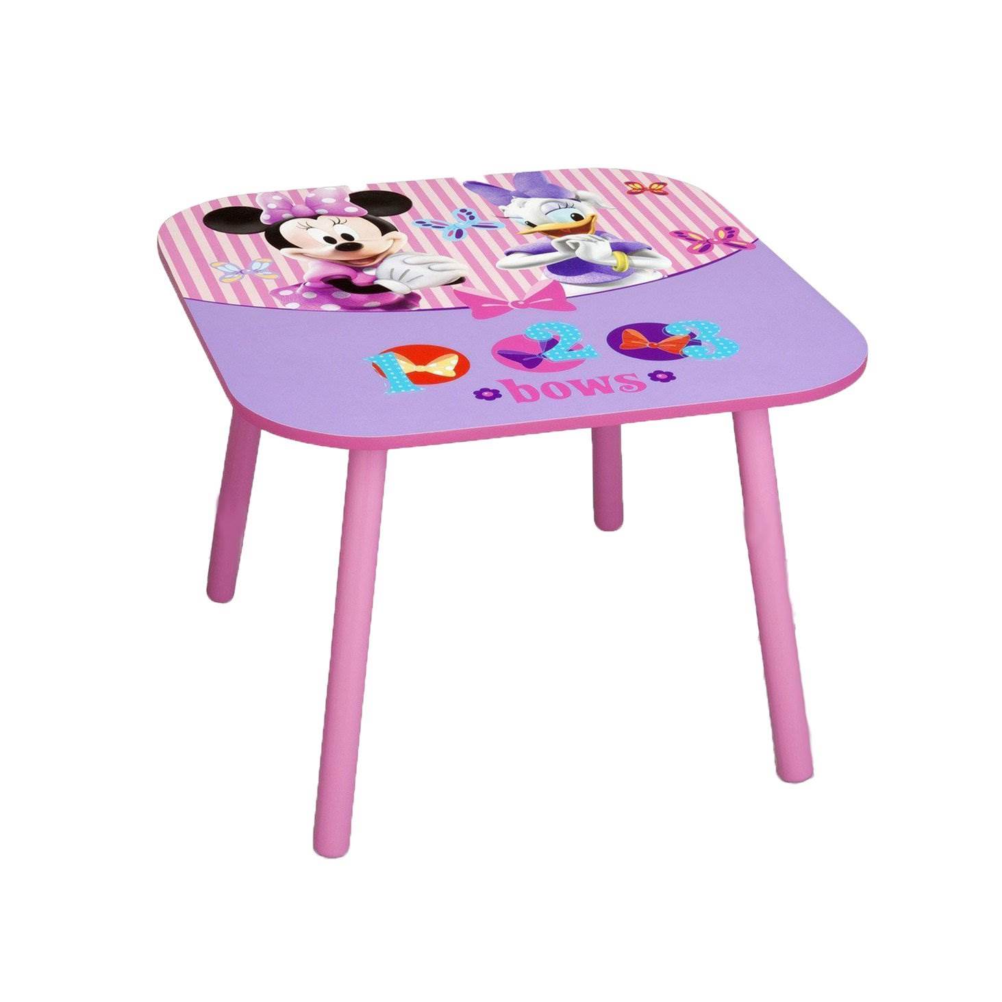 ชุดโต๊ะ เก้าอี้ไม้ เขียนหนังสือเด็ก ลาย มินนี่เม้าส์ ลิขสิทธิ์แท้ Delta Children Table & Chair Set, Disney Minnie Mouse ราคา 3,590 บาท