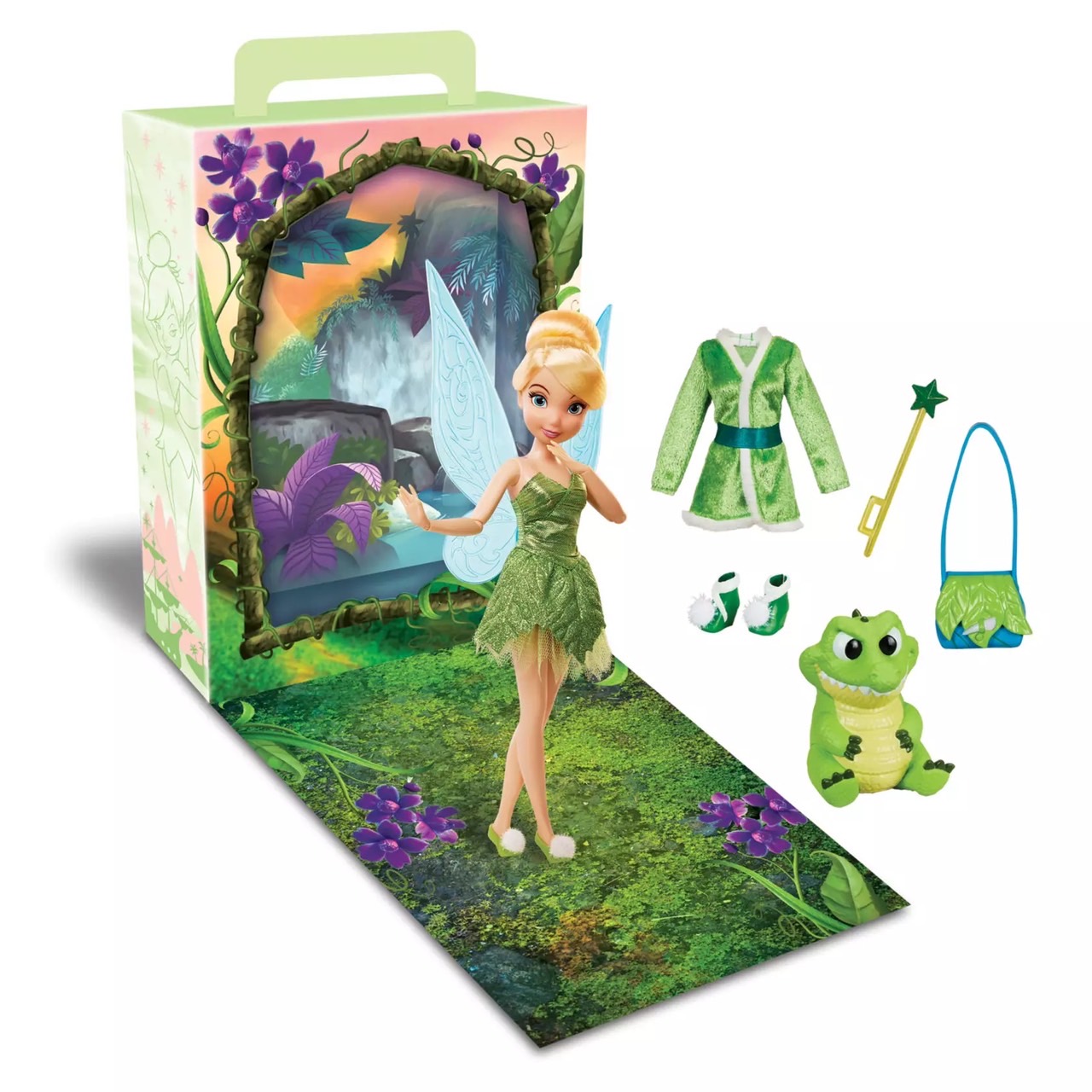 นำเข้า 🇺🇸 เซ็ทตุ๊กตาทิงเกอร์เบลและกิจกรรมระบายสีTinker Bell Disney Story Doll – Peter Pan 10'' ราคา 1,590 บาท