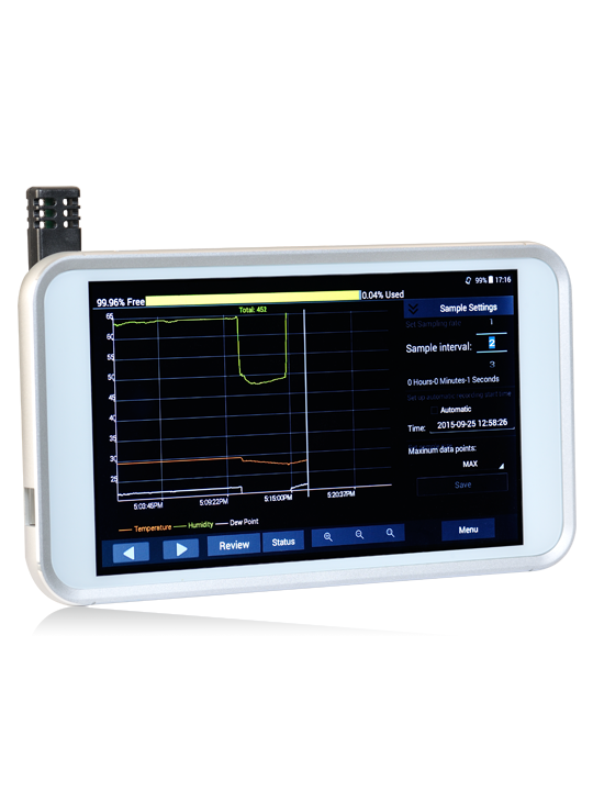 DT-1700 เครื่องบันทึกอุณหภูมิและความชื้น