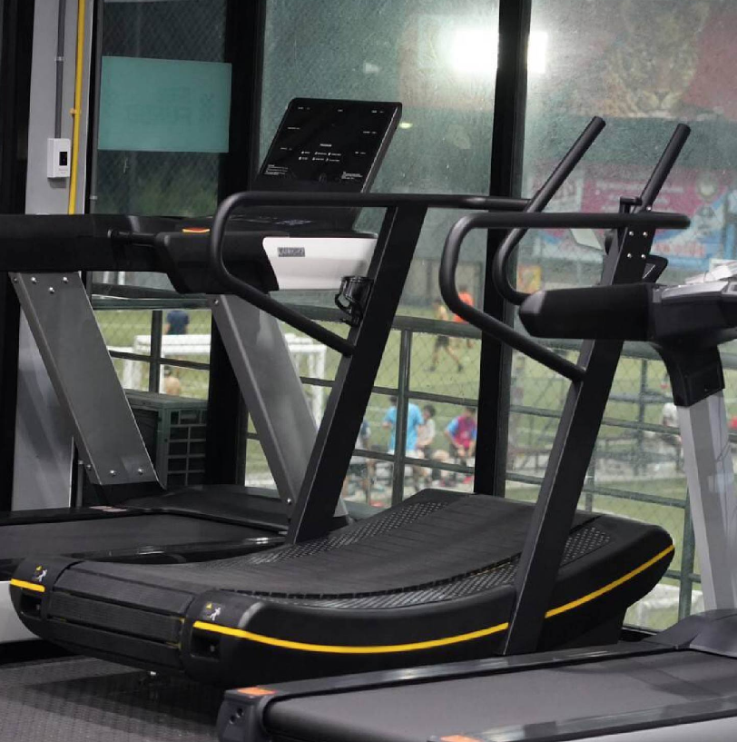 ลู่วิ่งไม่ใช้ไฟฟ้า ลู่วิ่งไม่มีมอเตอร์ ลู่วิ่งNon Motor ลู่วิ่งโค้ง